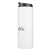 モノグラム熱カスタムタンブラータンブラー タンブラー (回転右)