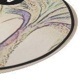 モノグラム熱帯ガラス切断板 カッティングボード (角)