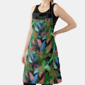 モノグラム熱帯葉 エプロン (インサイチュ)