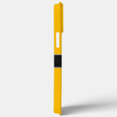 モノグラム琥珀色の背景 Case-Mate iPhoneケース (裏面 / 右)