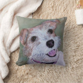 モノグラム甘いジャックラッセル クッション (ブランケット)