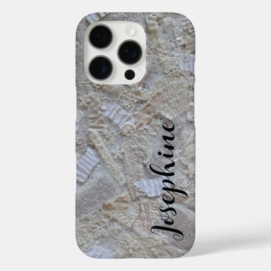 モノグラム白クリーム書道ブラック抽象芸術 Case-Mate iPhoneケース (裏面)