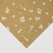 モノグラム白デイジー花花柄 薄葉紙 (詳細)