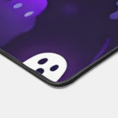 モノグラム白熱［赤熱］光を放つ幽霊in the night デスクマット (コーナー)