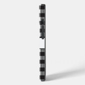 モノグラム白黒バッファロープレイドトレンディー Case-Mate iPhoneケース (裏面 / 左)