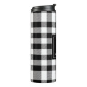 モノグラム白黒バッファロープレイド タンブラー (回転左)