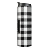 モノグラム白黒バッファロープレイド タンブラー (回転右)