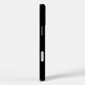 モノグラム白黒パーソナル Case-Mate iPhoneケース (裏面 / 右)