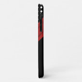 モノグラム白黒レッド水玉模様iPhone 11ケース Case-Mate iPhoneケース (裏面/左)