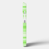 モノグラム石灰ストライプ緑のケース – メイトiPhoneケース Case-Mate iPhoneケース (裏面 / 左)