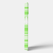 モノグラム石灰ストライプ緑のケース – メイトiPhoneケース Case-Mate iPhoneケース (裏面 / 右)