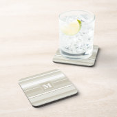 モノグラム砂岩ストライプ コースター (右側)