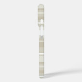 モノグラム砂岩ストライプ Case-Mate iPhoneケース (裏面 / 左)