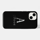 モノグラム秋ビビーケースメイトiPhoneケース iPhoneケース (裏面横)