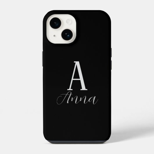 モノグラム秋ビビーケースメイトiPhoneケース iPhoneケース (裏面)