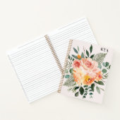 モノグラム秋水の色素朴ピンクTo Doリスト ノートブック (内部)