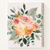 モノグラム秋水の色素朴ピンクTo Doリスト ノートブック (裏面)