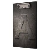 モノグラム素朴のクリップボードを作成する クリップボード (左)