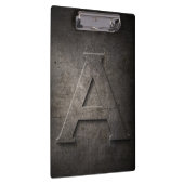 モノグラム素朴のクリップボードを作成する クリップボード (右)