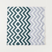 モノグラム素朴グルーヴィシック タペストリー (正面(横))