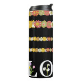 モノグラム素朴デイジーフローララブ タンブラー (回転左)