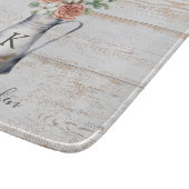 モノグラム素朴バラコットンユーカリ入りジョッキ カッティングボード (角)