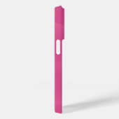 モノグラム素朴ピンクティール（緑がかった色） Case-Mate iPhoneケース (裏面 / 右)