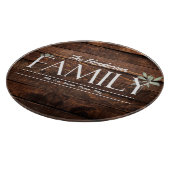 モノグラム素朴ファミリー カッティングボード (角)