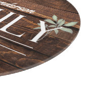 モノグラム素朴ファミリー カッティングボード (角)