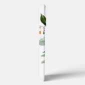 モノグラム素朴付き水彩植物体 Case-Mate iPhoneケース (裏面 / 右)