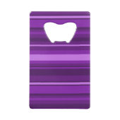 モノグラム紫ストライプ色 クレジットカード栓抜き (裏面)