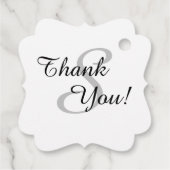 モノグラム結婚の写真 フェイバータグ (裏面)