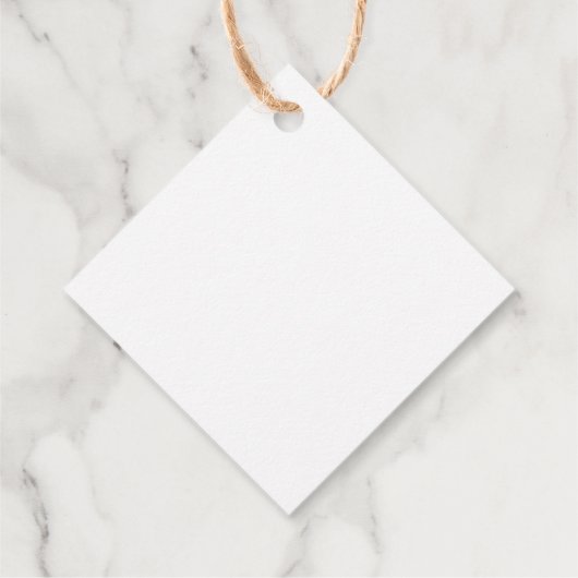 モノグラム結婚スクリプト フェイバータグ (裏面)