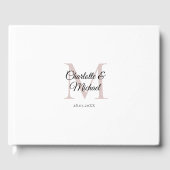 モノグラム結婚ス ゲストブック (正面)