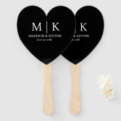 モノグラム結婚ス ハンドファン (正面&裏面)