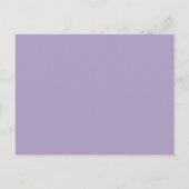 モノグラム結婚ス ポストカード (裏面)