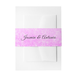 モノグラム結婚ス 招待状ベリーバンド