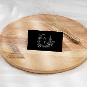 モノグラム結婚ズ食選択テーブル座席表 テーブルナンバー