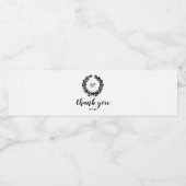 モノグラム結婚リースのカスタム支持 ペットボトルラベル (シングルラベル)