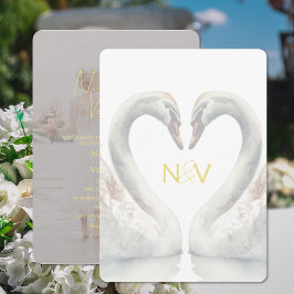 モノグラム結婚式招待状 招待状