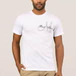 モノグラム結婚花婿介添人のTシャツ Tシャツ<br><div class="desc">モノグラム結婚花婿介添人のTシャツ。カスタマイズモノグラムのイニシャル、色の選択と追加の文字もしを望む。 by Elke Clarke 2011</div>