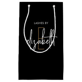 モノグラム美しいまつ スモールペーパーバッグ