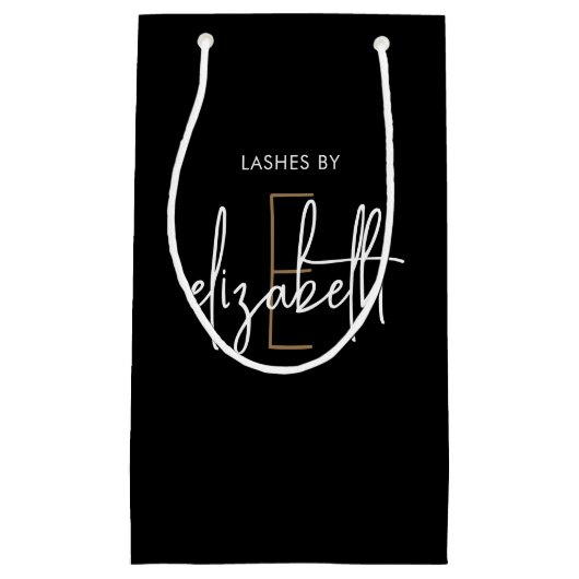 モノグラム美しいまつ スモールペーパーバッグ (正面)