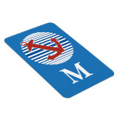 モノグラム航海のいかりクルーズキャビンドアマーカー マグネット (右側)