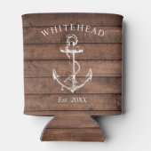 モノグラム航海のいかりブラウンウッド 缶クーラー (裏面)