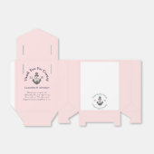 モノグラム航海のフローラいかりピンクネイビーブルー フェイバーボックス (折り畳みなし)