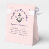 モノグラム航海のフローラいかりピンクネイビーブルー フェイバーボックス (裏面サイド)