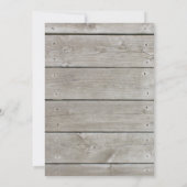 モノグラム航海のリハーサルディナー招待状 招待状 (裏面)