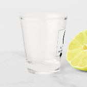 モノグラム花婿介添人グロムメンズグロムズブラックタイ ショットグラス (左)