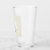 モノグラム花婿介添人groomsmenグロムスマンフルデリス タンブラーグラス (左)